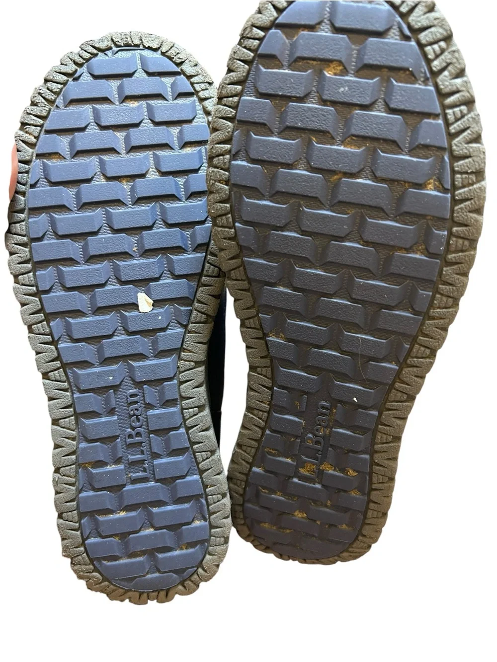 Kids' L.L.Bean Ultralight Tall Snow Boots Size 5 fleece lined blue waterproof